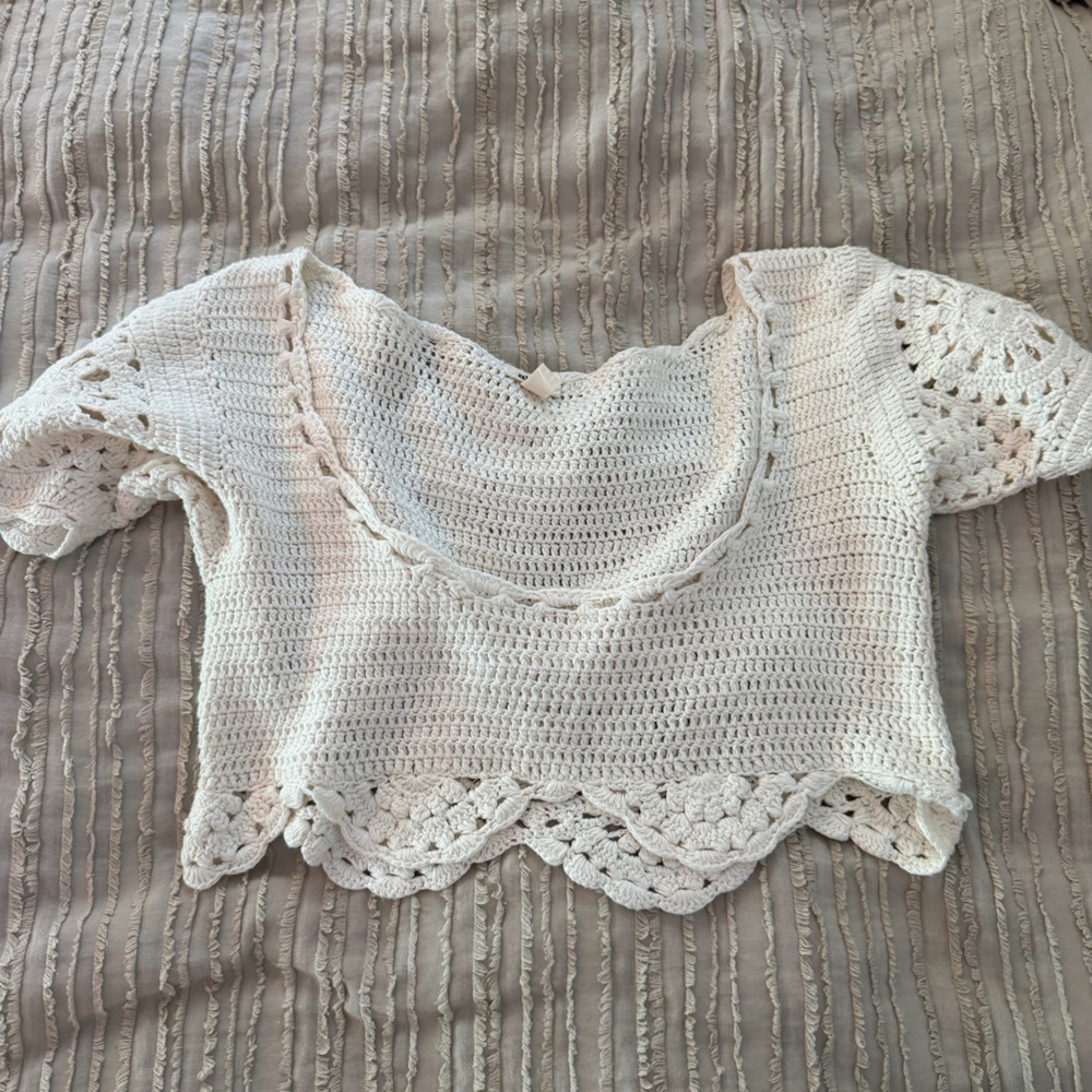 Akoia Swim Crochet Top